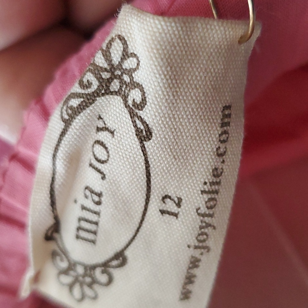 Mia Joy  catrin women pink Barbiecore dress size 12 - Picture 13 of 17